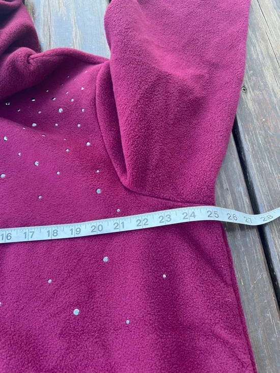 Quacker Factory Hooded Fleece Zip-Up Jacket - Picture 7 of 11